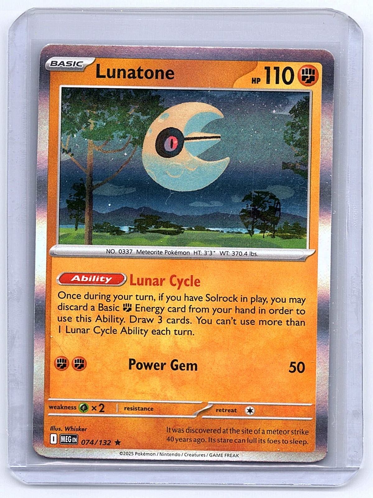 ME01: Mega Evolution #074/132 Lunatone