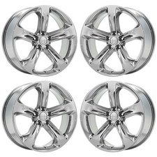 20 Dodge Charger Challenger Bright Chrome Wheels Rims Factory Oem 2529 Exchange 20 Dodge Charger Challenger Bright Chrome Wheels Rims Factory Oem 2529 Exchange
