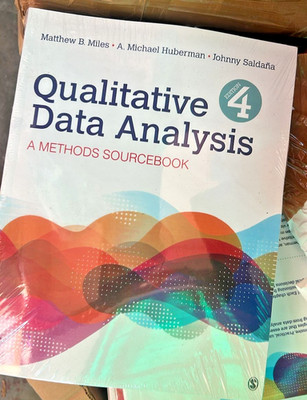 Qualitative Data Analysis: A Methods Sourcebook - Paperback - VERY GOOD