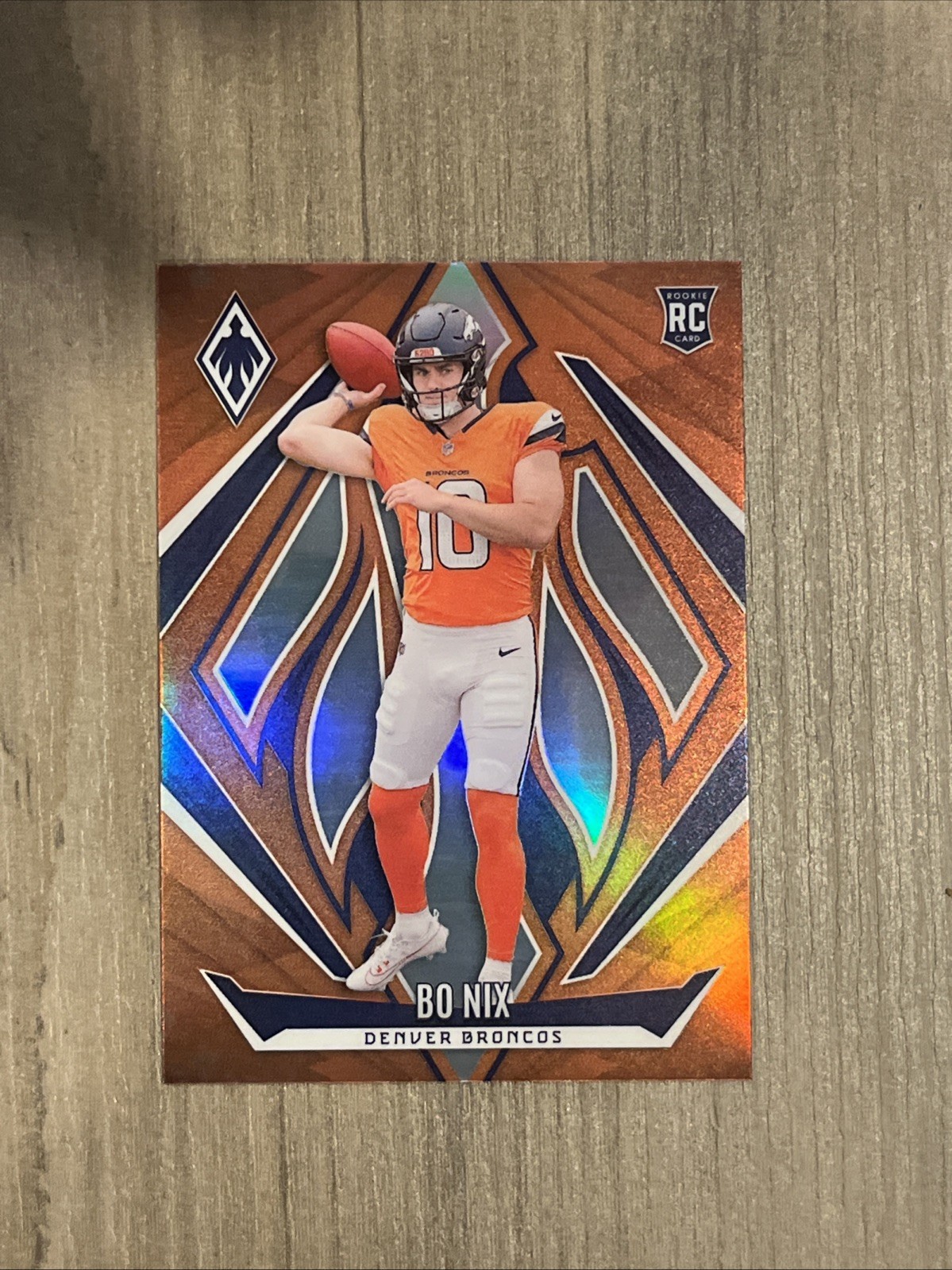 2024 PANINI PHOENIX ORANGE #159 BO NIX ROOKIE DENVER BRONCOS *NRMT/MINT*
