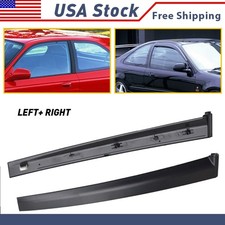 2pc Left Right Door Garnish Trim Pillar Sash For Honda Civic 92-95 72470sr3003