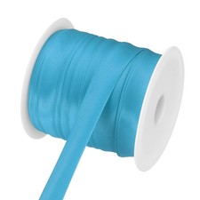 3/4 Inch x 25 Yards Double Fold Bias Tape for Sewing DIY Craft, Lake Blue