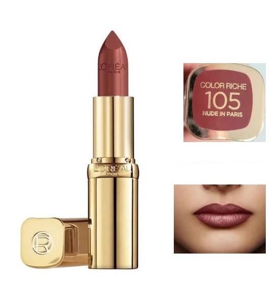 L'Oreal Color Riche Lipstick  105 Nude In Paris