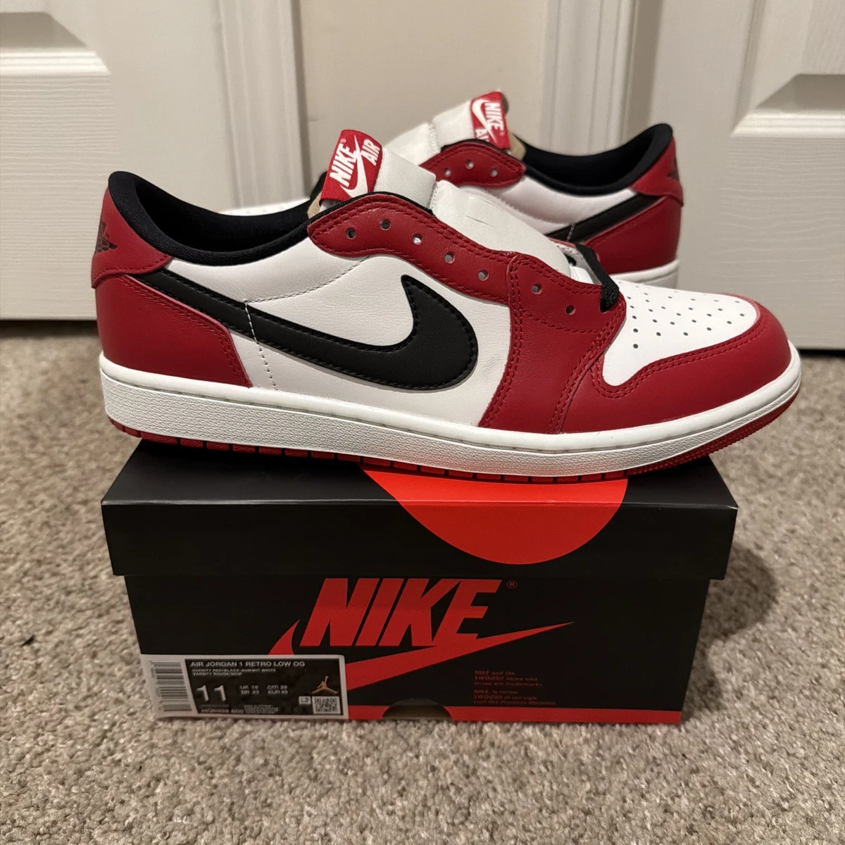 Jordan 1 Retro OG Low Chicago | eBay