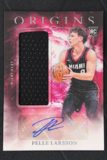 2024-25 Panini Origins Pelle Larsson Rookie Jersey Auto RC #RJA-PLH