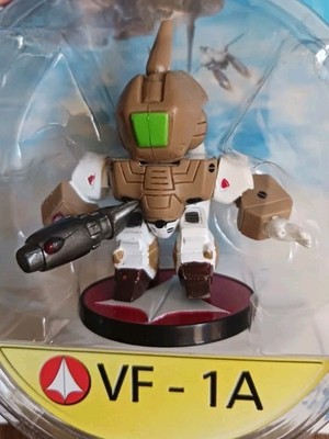  MACROSS ROBOTECH SUPER DEFORMED FIGURE TOYNAMI VALKYRIE 1A FIGURINES 