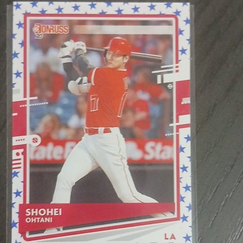 Panini Donruss Shohei Ohtani #94 Independence Day Baseball Trading Card 2020