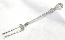 Sterling Silver Pickle Fork Duke of York Whiting 6 1/4" L No Mono