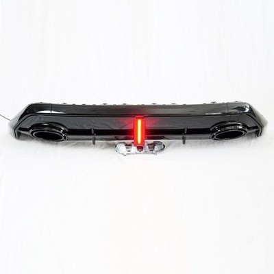 For Audi A3 S3 Sedan 2025-2027 Rear Diffuser With Tailpipe Exhaust Tip RS3 Style