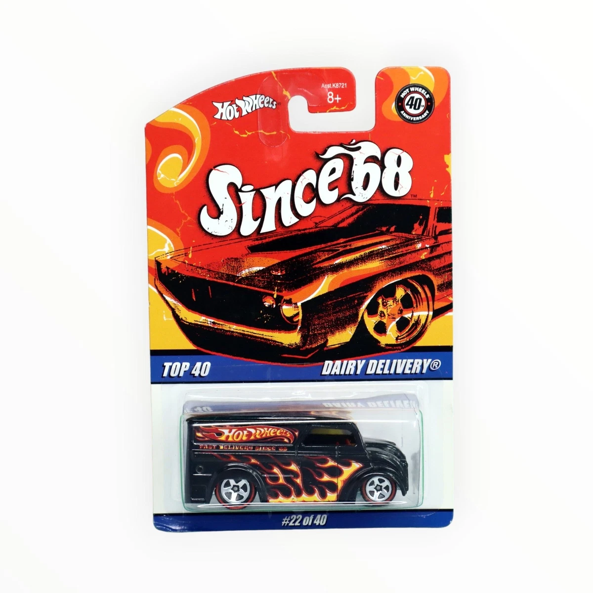 Hot Wheels Dairy Delivery Contemporary Manufacture Diecast Cars