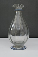Antique Art Nouveau Crystal Decanter DAUM H 23 cm