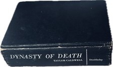 Dynasty Of Death Taylor Caldwell HC/DJ Vintage 1972 Book Club Edition