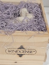Vintage ~ Windräucherwerk ~ Weihrauch Diffusor Brenner ~ Vögel im Nest ~ Neu in versiegelter "Kiste"