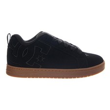 DC Shoes Black / Gum Court Graffik - Scarpe Stringate Uomo Nere Uomo DC