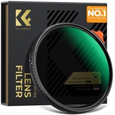 K&F CONCEPT 67mm True Color & Ultra Low Reflectivity ND2-32 | (1-5 Stops) Var...