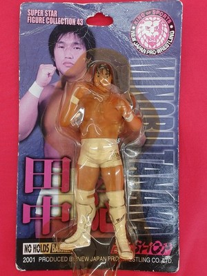 Minoru Tanaka Autographed Figure New Japan Pro-Wrestling Vintage