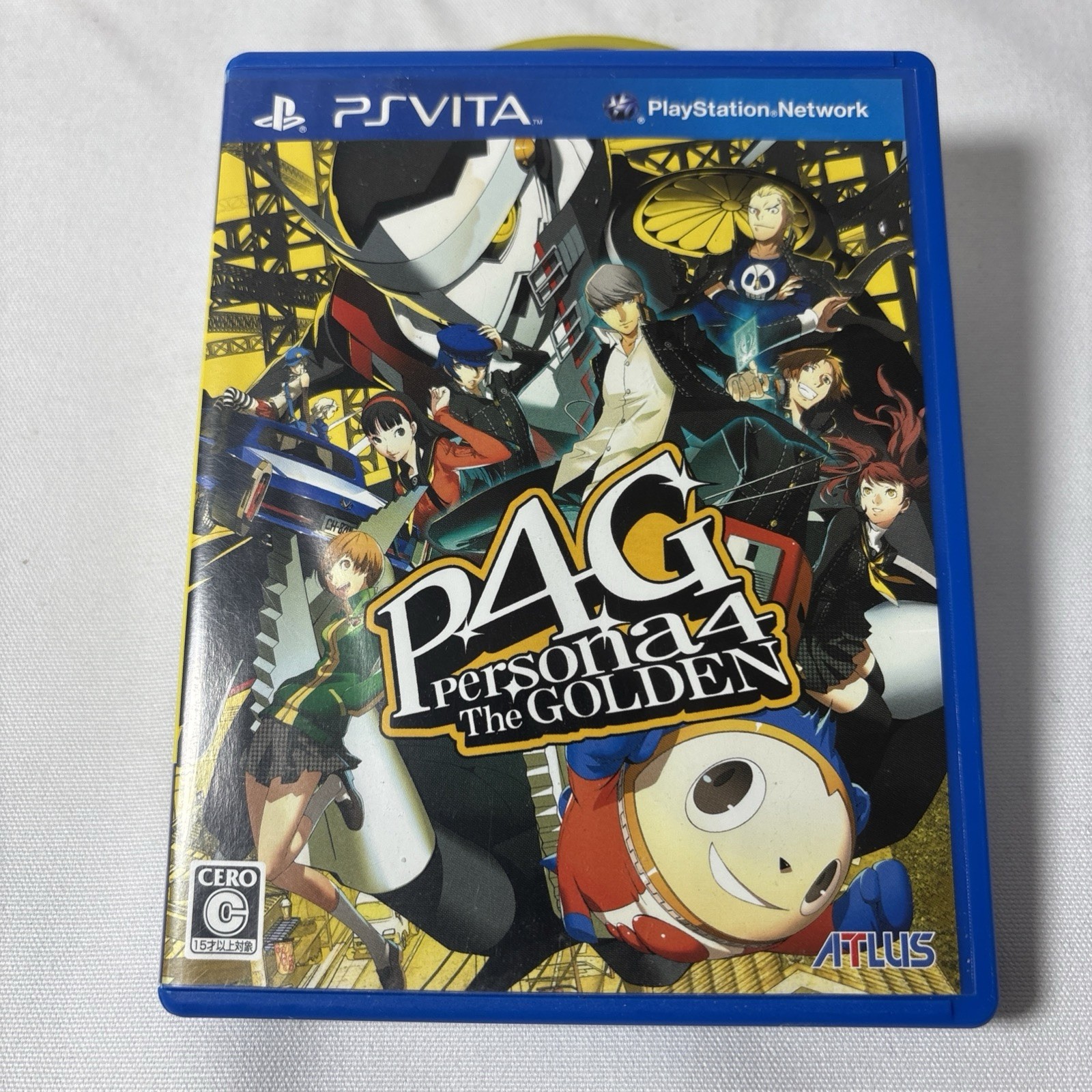 🔥 Persona 4 Golden PS Vita Japan CIB Complete Atlus RPG Tested Authentic