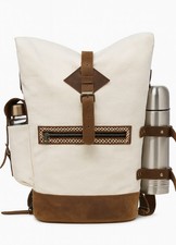 Camping BackPack 40L Bushcraft Backpack ,pure Leather Handmade Best Camper Gift