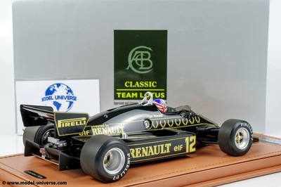 F1 LOTUS RACING CAR ミニカー Tecnomodel - 1:18 Lotus 94T No.12 Nigel Mansell British GP 1983