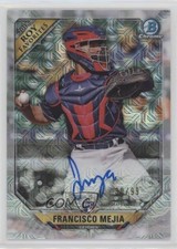 2018 Bowman ROY Favorites Mega Box Mojo Refractor 30/99 Francisco Mejia Auto a2w