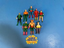 Product Image: VINTAGE KENNER SUPER POWERS LOT NON WORKING GREEN LANTERN SUPERMAN AQUAMAN 1984.