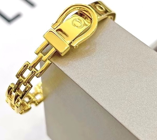 24K Pure Gold, 24K Gold Bracelet, Gold Buckle Bracelet, Pure Gold Bracelet