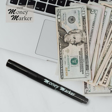 Counterfeit Money Detector Pen 2 Counterfeit Pens - Money Marker Bill Detector