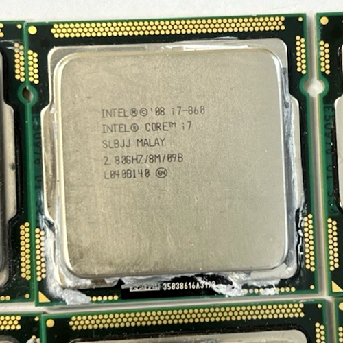 Lot of (31) Intel Core i7-860 2.8GHz LGA1156 Quad Core Processor SLBJJ - Image 2 of 3