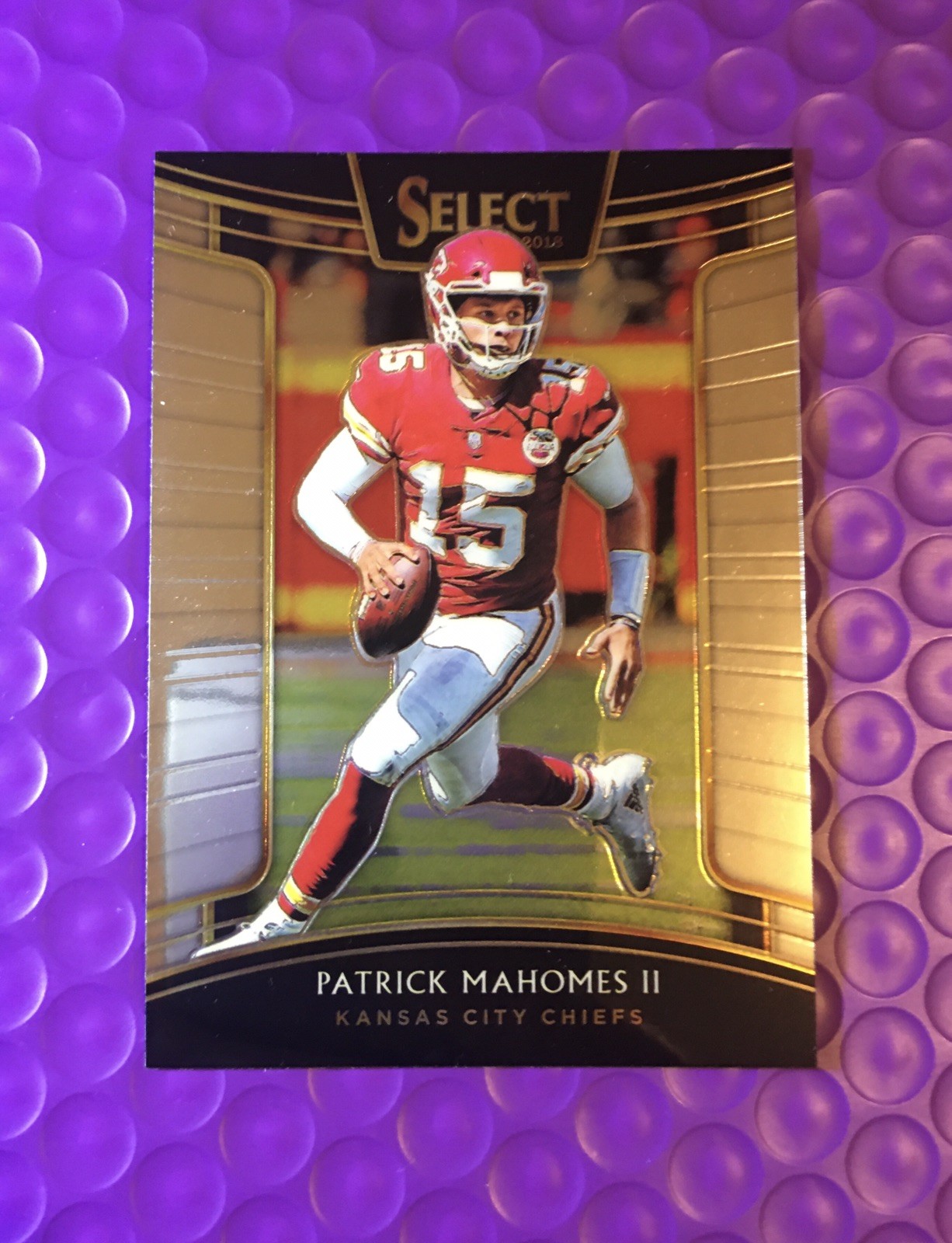 Patrick Mahomes 2018 Select Concourse #66 Kansas City Chiefs - 2nd Year