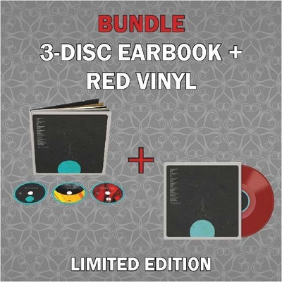 Steven Wilson - The Overview ''Ltd. Edition 3 Disc Earbook + 'Red Vinyl'' Bundle