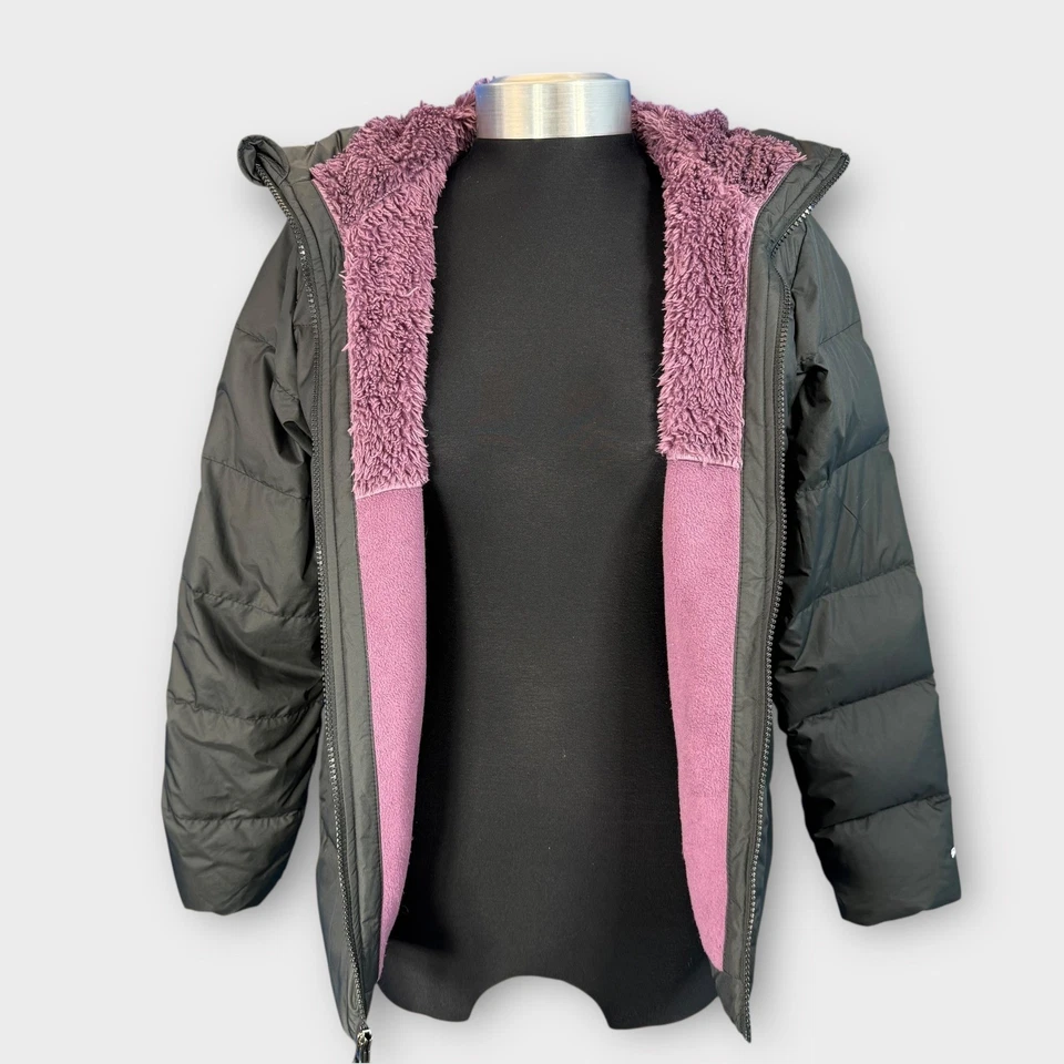 Abrigo de invierno The North Face Youth Junior gris 550 relleno acolchado talla L 14/16 Foto 4 de 4