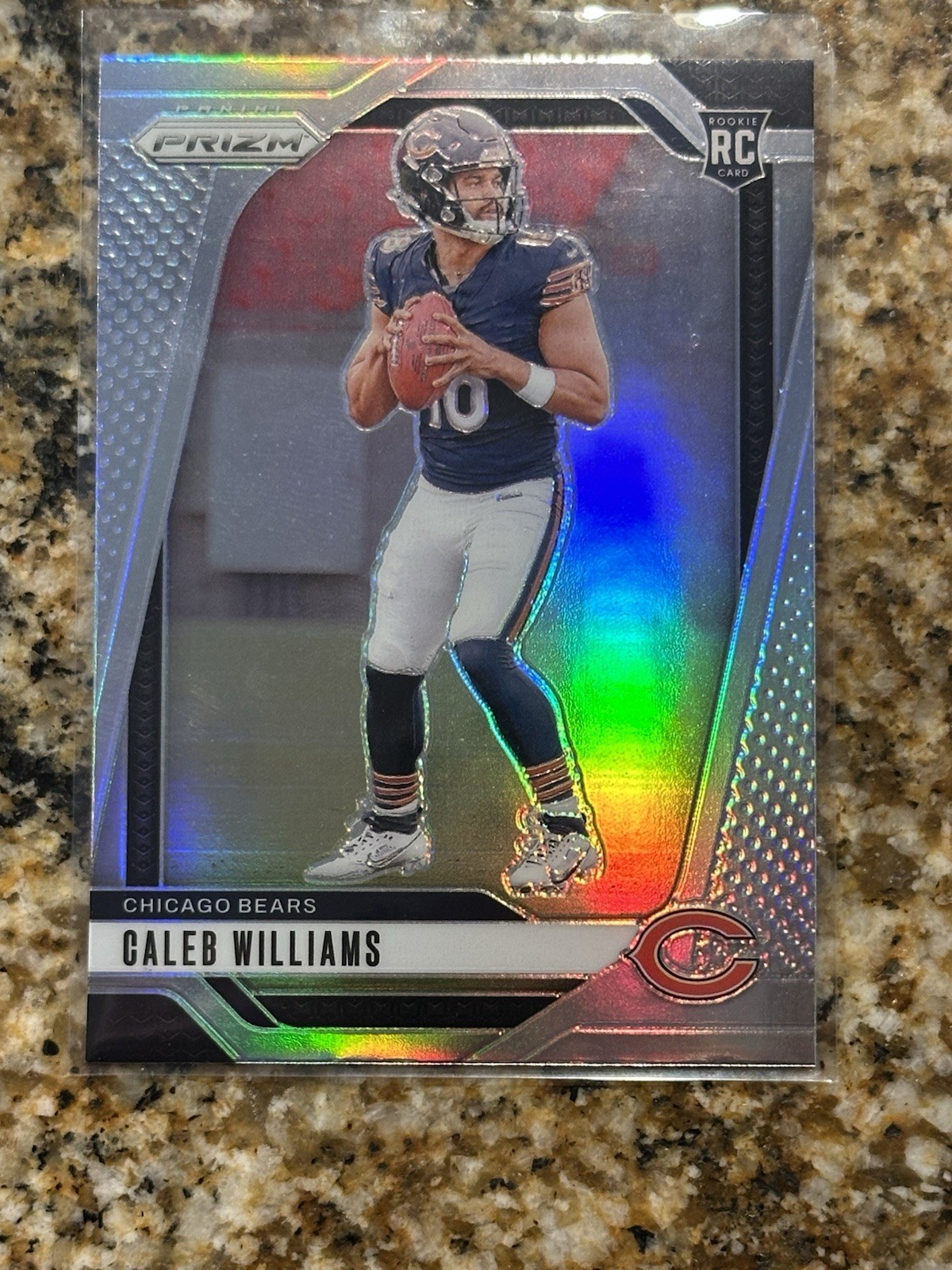 2024 Panini Prizm Silver Rookies Caleb Williams #301 RC Bears Rookie Centered!🔥