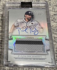 2024 Topps Dynasty Paul Goldschmidt Autograph Card Limited Edition With MLB Mem