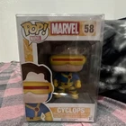 Funko Pop! Marvel Cyclops #58 Vinyl Bobblehead Figure Comics Collection