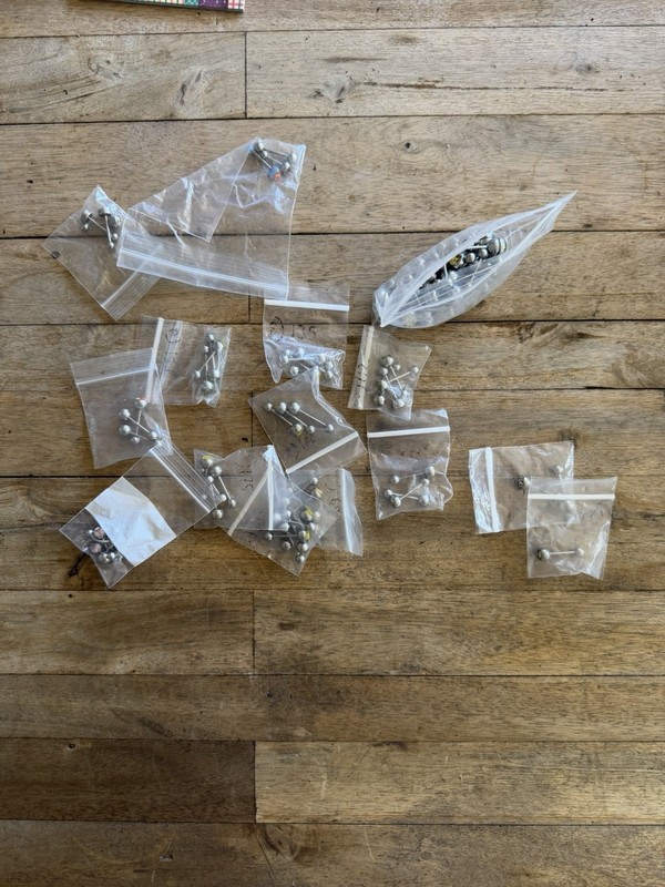  Various Decorative Bar Body Jewelry New