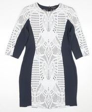 Womens UK Size 14 Warehouse Sheath Dress