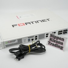 Fortinet FortiGate 600E FG-600E Firewall Security Appliance NGFW w/ Adapter