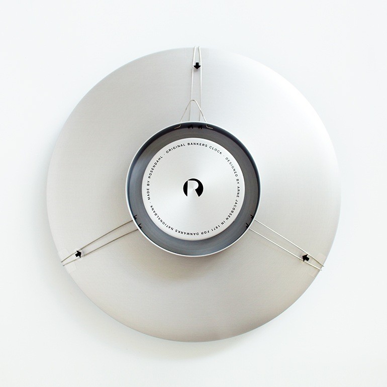 ARNE JACOBSEN | Wall Clock Bankers 290mm | eBay