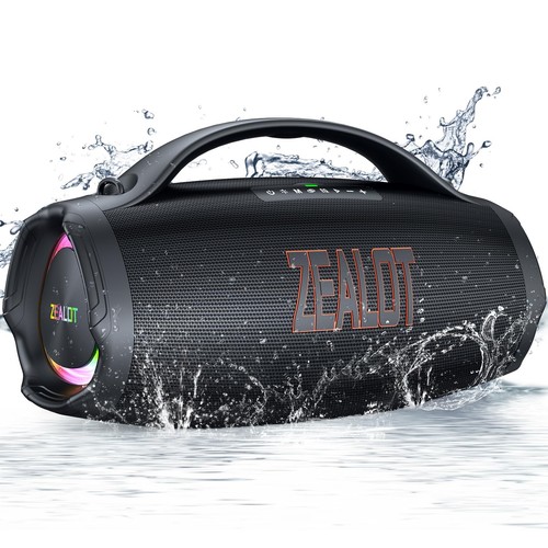 Big Bluetooth Speaker Loud, Protable Speaker with Subwoofer, 160W RMS/200W Pe...