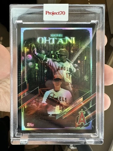 2021 TOPPS PROJECT 70 - SHOHEI OHTANI BY SHOE SURGEON - RAINBOW FOIL /70 Dodgers
