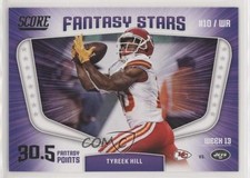 2018 Score Fantasy Stars Tyreek Hill #3 0w8