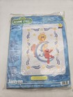 Janlynn 68-22 SESAME STREET STAR GAZERS QUILT Stamped Cross Stitch Kit 34x43"