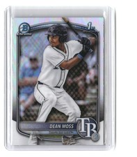 Dean Moss 2025 Bowman Draft Chrome Refractor