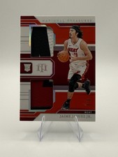 Jaime Jaquez Jr 2023-24 Panini National Treasures /8 Dual Patch Red RC #RD-JAI