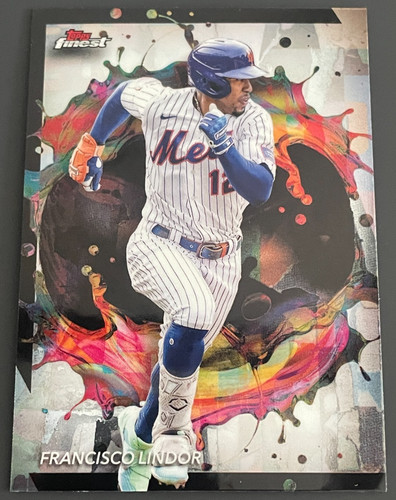 2024 Topps Finest #225 Francisco Lindor | Baseball Card