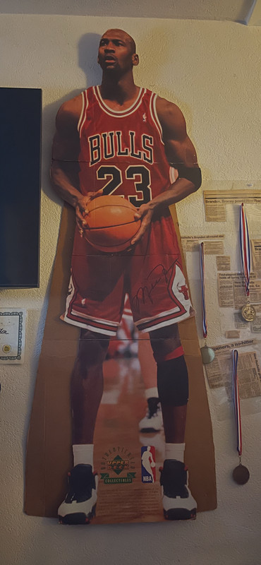 michael Jordan standee poster