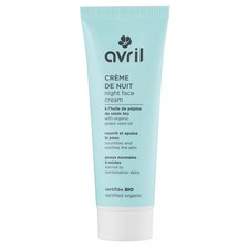 Avril Crème de Nuit Bio Peaux Normales et Mixtes