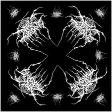 Authentic Darkthrone Band Logo Bandana NEW