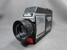 VINTAGE MINOLTA XL-250 SUPER 8 MOVIE CAMERA ZOOM ROKKOR 1.2/10.5-26MM JAPAN