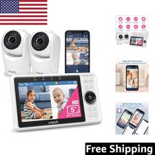 5" HD IPS Baby Monitor with Two-Way Audio Motion Detection Technology
